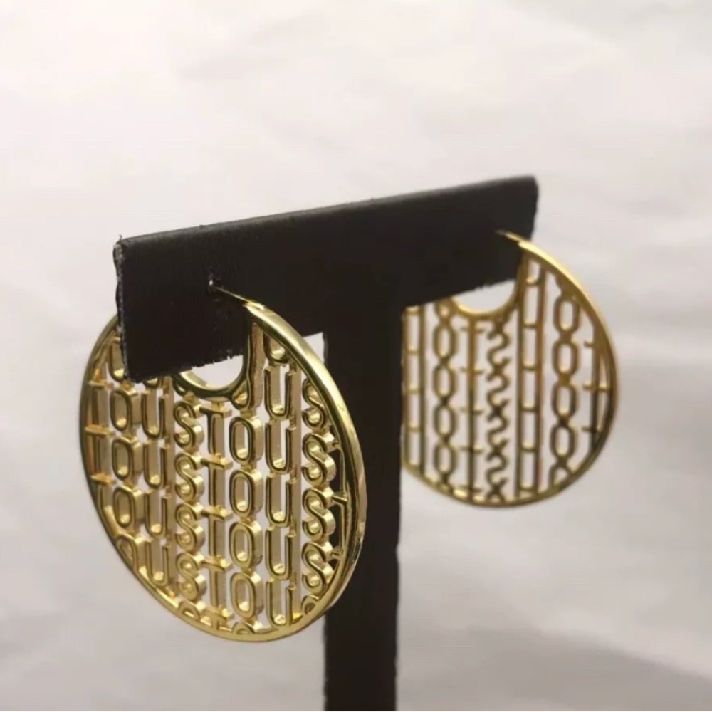 Earrings heavy tous logo vermeil 925